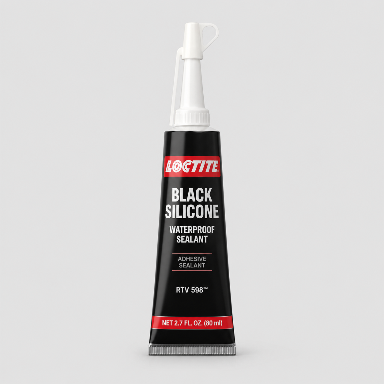 Silicona en tubo Negra - Porras