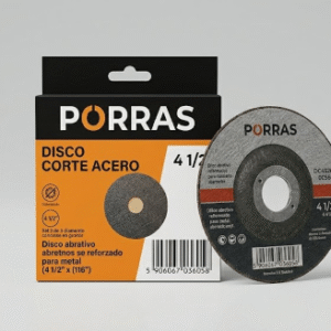 Disco corte ACERO 4-7  - PORRAS