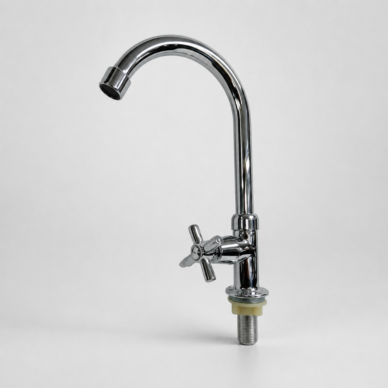 Llave ganso mesa FIJA METALICA palanca- GAPOR