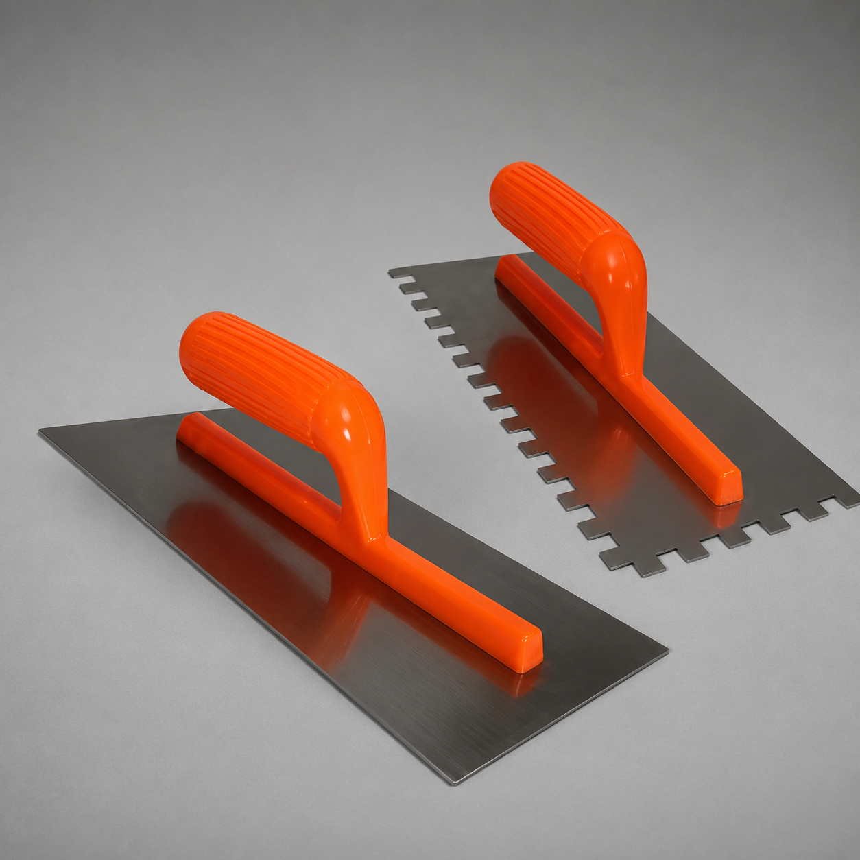 Llana Plastica Dentada -  lisa - Porras