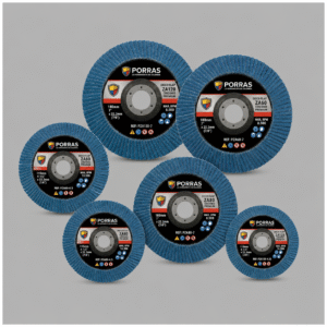 Disco flap 120 -80- 60    AZUL - PORRAS