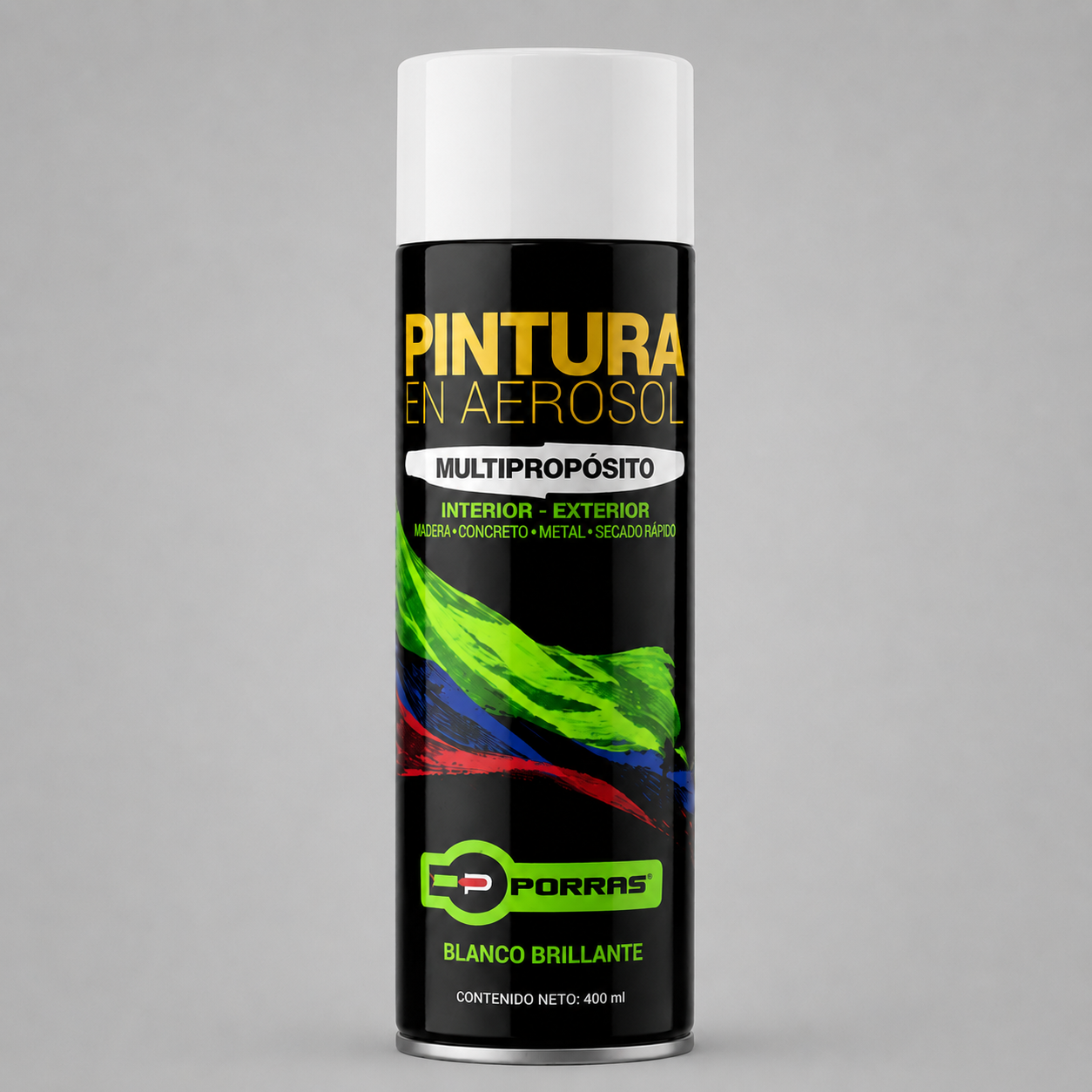 Pintura en spray Blanco Brillante ALTA TEM PORRAS