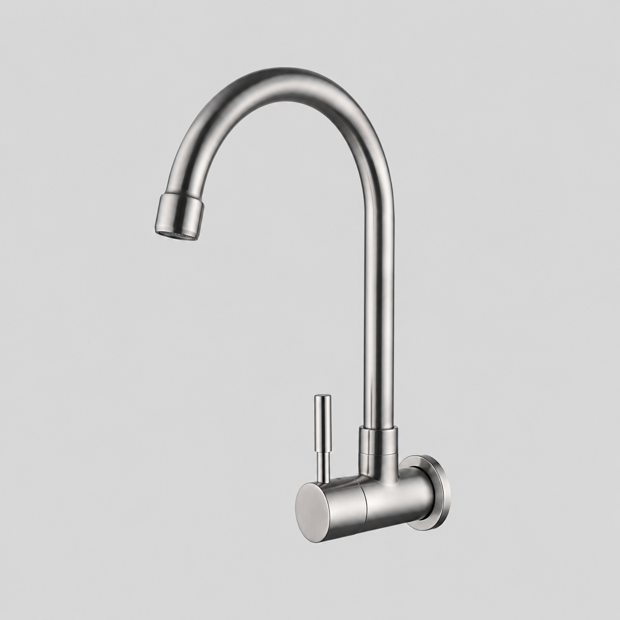 Llave ganso PARED flexible Metalica palanca -GAPOR