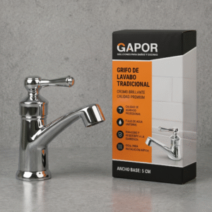 Llave lavamanos palanca plastica - Gapor