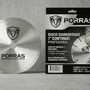 Disco diamantado 7 continuo - Porras