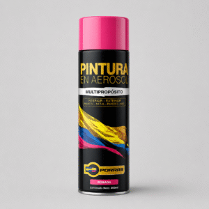 Pintura en spray Fluorescente Rosado - Porras