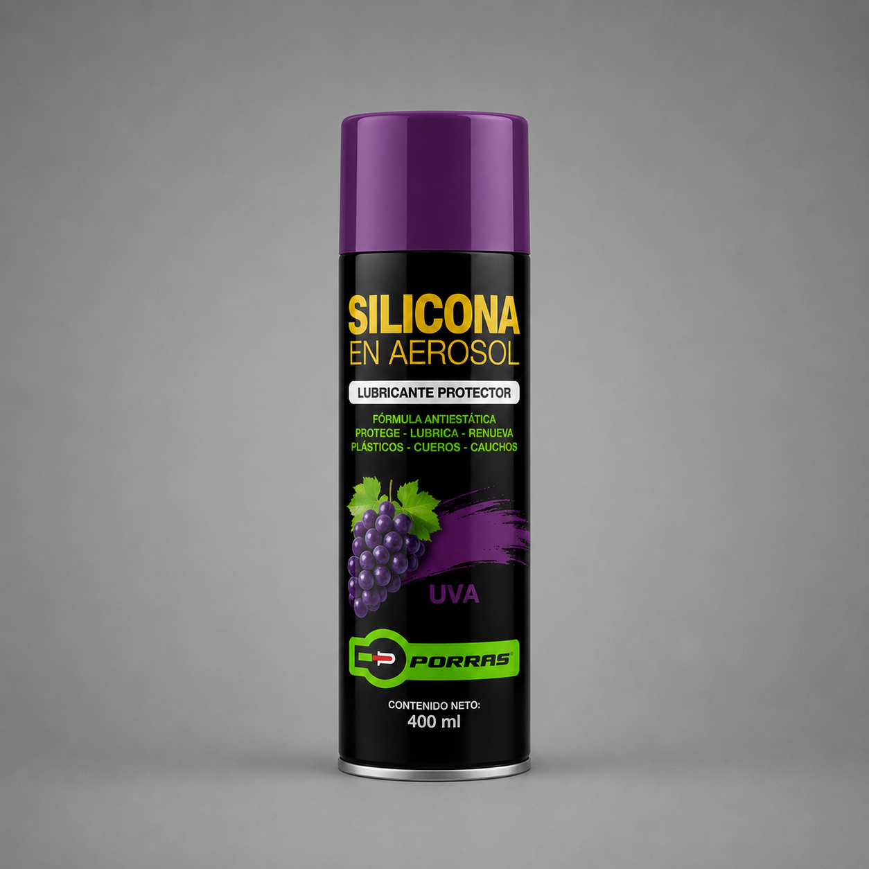 Silicona en aerosol Uva - Porras