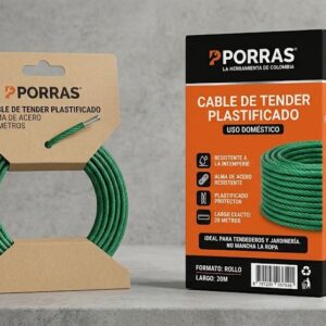 Cuerda tendedero - Porras
