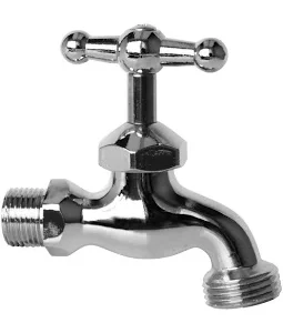 Llave jardin zincada 1/2- PORRAS